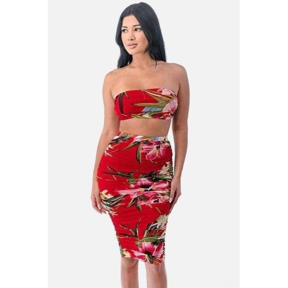 Tropic Gal Skirt Set - Picture 1 of 5